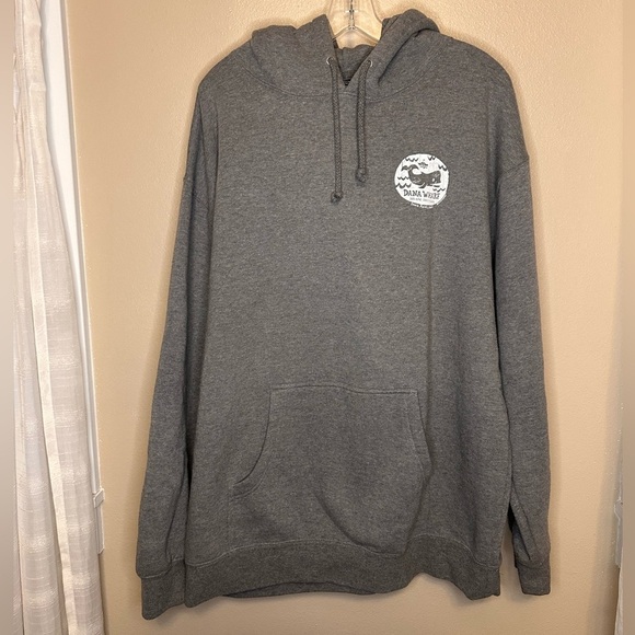 NEW Dana Wharf Whale Watching Unisex Hooded Sweatshirt size XL Gray - Picture 1 of 5
